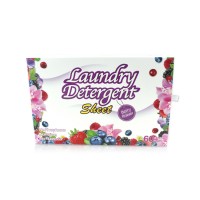 private label laundry detergent sheets environmental-friendly formula natural based