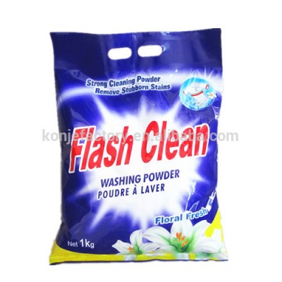 Wholesale fresh flowers perfume powder washing laundry detergent washing powder in turkey